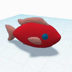Cute Fish (Low Poly)