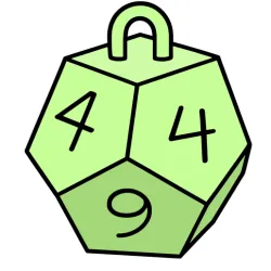 D12 Dice Earring
