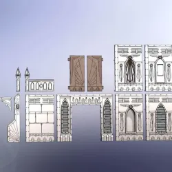 Death City Sector - Zone Mortalis 28mm city builder