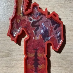 Dino Fury Key (Red Power Rangers)