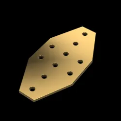 Double T 90 Degree Bracket Double