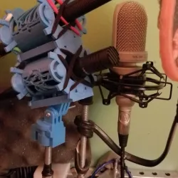 Dual Shotgun / Pencil SDC Microphone Mount - Hula-Cow Studios A.K.A. "Double-Barrel Shotgun Mic Mount"