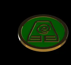 Earth Reign Coin - Avatar The Last Air Bender theme