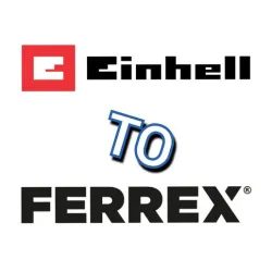 EINHELL 18V BATTERY TO FERREX ALDI 20V MACHINE ADAPTER