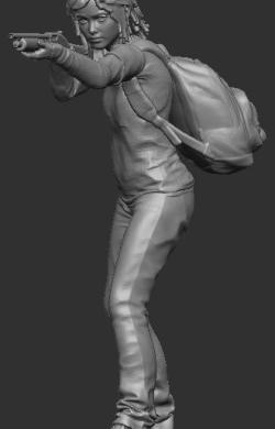 ellie from the last of us naked 3D Models | Page 1 | STLFinder