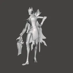 Empyrean Jhin 3D Model