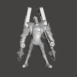 Empyrean K'Sante 3D Model
