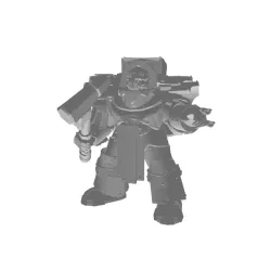 Epic scale grumpy siege legion leader