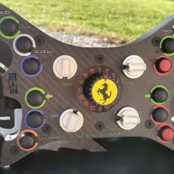 Ferrari 296 GT3 steering wheel