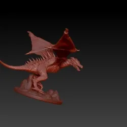 fierce dragon