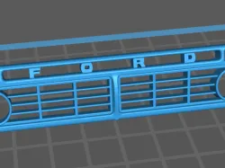 Ford F250 1977 Grill 1/24