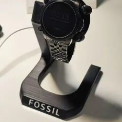 Fossil Mens Smartwatch Charging Stand (Gen 5E) + logo
