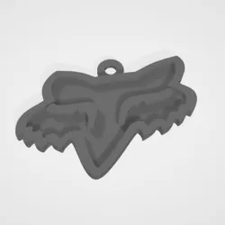 Fox keychain