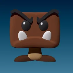 funko pop goomba, from the world of mario