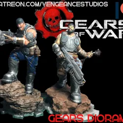 Gears of War Diorama