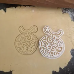 Gomu gomu no mi cookie cutter o