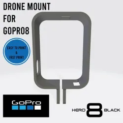 Gopro8 DroneFPV vertical mount