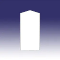 headstone 3d model form 13 - wide chamfer