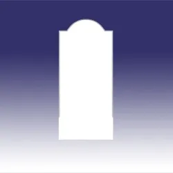 headstone 3d model form 33