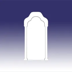 headstone 3d model - form 5