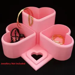 Heart Shaped Jewellery Pot