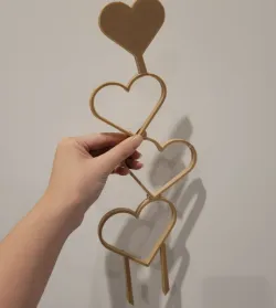 Heart Trellis for Planter Box