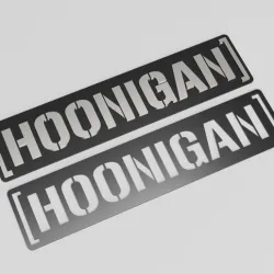 HOONIGAN SIGN AND STENCIL
