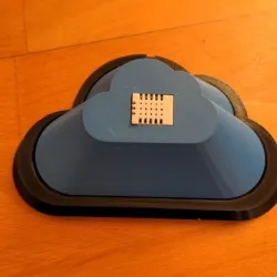 Housing for a temperature and humidity sensor incl. ESP32 board