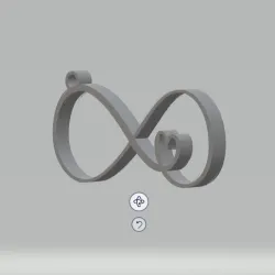 Infinity keychain