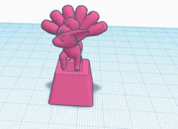 keycap vulpix