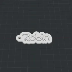 Keychain Robin