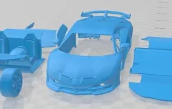 Lamborghini Aventador SVJ 2019 Printable Car