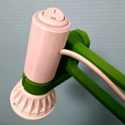 Lamp cover for round switch
