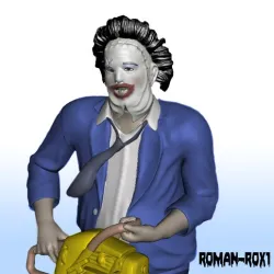 LeatherFace pretty lady fan art