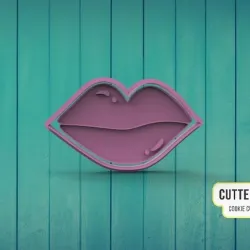 Lips Lips Cookie cutter