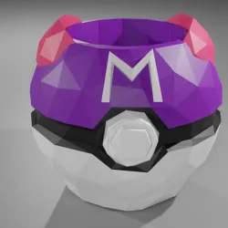 LOWPOLY / NORMAL FRIEND BALL VASE