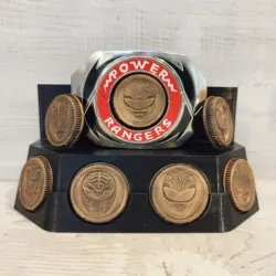 Mighty Morphin Power Rangers Helmet Power Coins