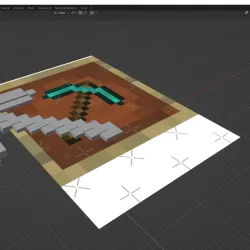 Minecraft pickaxe