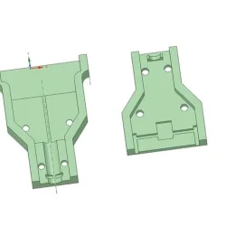 Mingda D2 Hotbed Cable Clamp