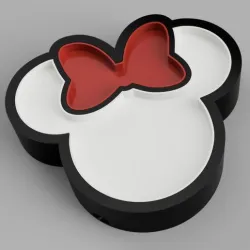 MINNIE HEAD - SIMPLER MODEL - EASY PRINT AND FIT