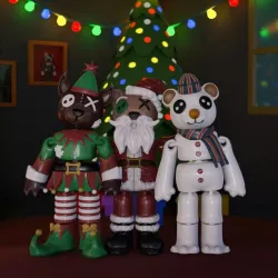 NEW YEAR TOY BEARS - 3 BUNDLE
