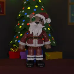 NEW YEAR TOY - SANTA BEAR