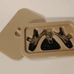 Nipple clamp storage box - Regular clamp