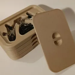 Nipple clamp storage box - Small lid