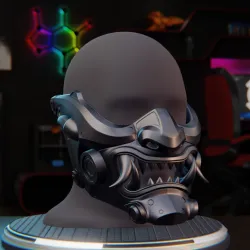 Oni Samurai Mask