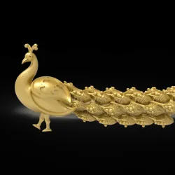 Peacock 3D file