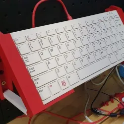 Pegboard Keyboard Holder