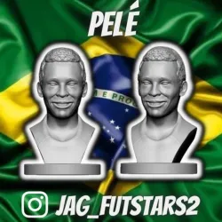 Pele - Pelé - Soccer Bust