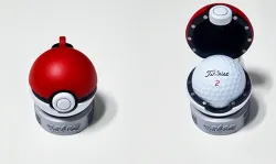 Pokeball golf stuff (magnetic clasp Pokemon)