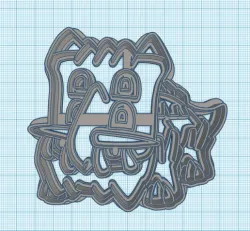 Pokemon: Blastiodon Cookie Cutter